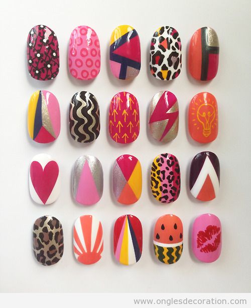 20 déco sur ongles, The Illustrated Nails